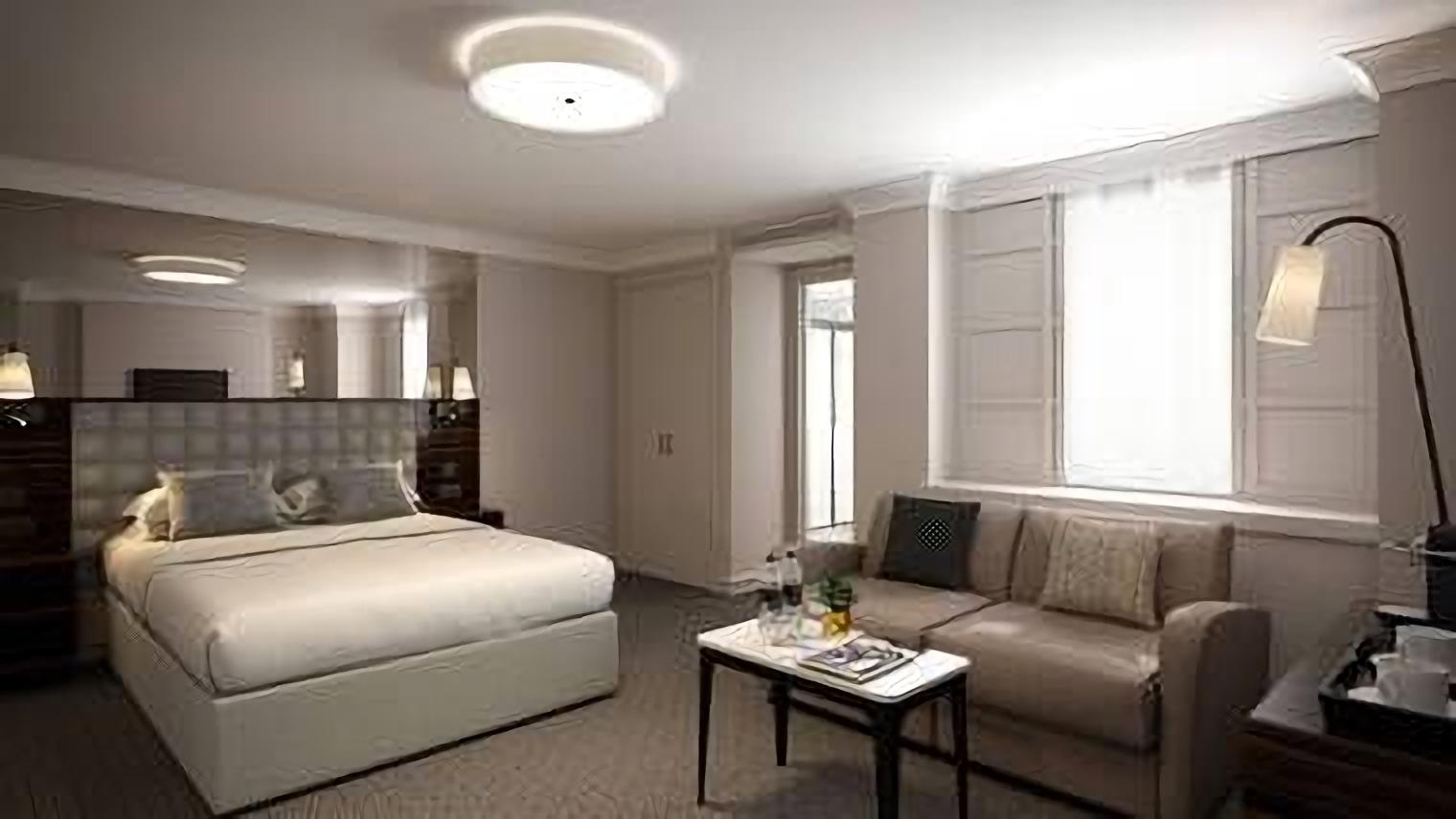 Strand Palace Londres Exterior foto A room at the hotel
